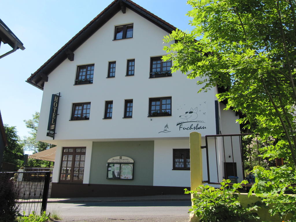 Rennsteighotel Gruener Baum Schmiedefeld am Rennsteig Exterior photo
