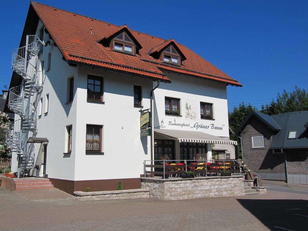 Rennsteighotel Gruener Baum Schmiedefeld am Rennsteig Exterior photo
